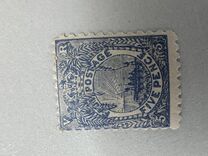 [Crown over Monogram & Canoe in Palm Tree Frame, type O3]