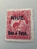 [New Zealand Postage Stamps Surcharged, type F]