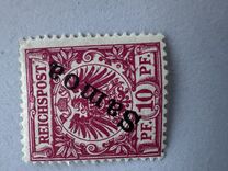 [German Empire Postage Stamps Overprinted "Samoa", type A2]