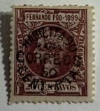[King Alfonso XIII -  Nos. 66 & 72 Surcharged, type V1]