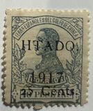 [King Alfonso XIII Stamps of 1917 Overprinted & Surcharged, type O3]
