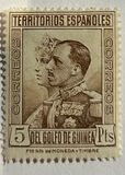 [King Alfonso XIII and Queen Victoria, type X3]