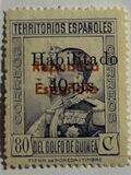 [Issues of 1931 and 1932 Overprinted "Habilitado - 40 cts. ", type AD1]