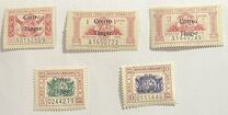 [Overprinted "CORREO Tánger", tegund W]