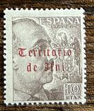 [Spanish Postage Stamps Overprinted "Territorio de Ifni" in Gothic Script, tip I18]