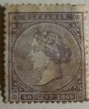 [Queen Isabella II - Inscription "1869", տեսակ L3]