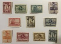 [Spanish Postage Stamps Overprinted "TANGER" - International Exhibition Seville and Barcelona, type F]