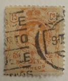 [King Alfonso XIII - Blue Control Numbers on Backside, type BG3]