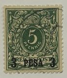 [German Stamps - Overprinted, type A1]