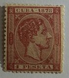 [Alfonso XII - "CUBA 1878", tipo E11]