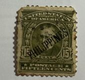 [USA Postage Stamps Overprinted "PHILIPPINES", type AK11]