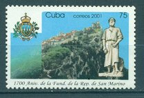 [The 1700th Anniversary of the Founding of San Marino, тип GLZ]