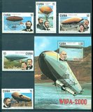 [International Stamp Exhibition "WIPA 2000" - Vienna, Austria - Airship Development, type GHE]