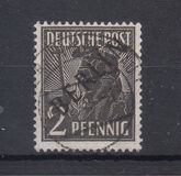 [BERLIN in Black Overprint on "Allied Occupation Zone" Stamps, type A]