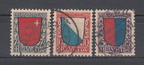 [Pro Juventute 1920 - Coats of Arms of Cantons (Valid from 1-12-1920 to 30-4-1921), type AS]