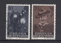 [The 50th Anniversary of Scouting Movement & the 100th Anniversary of the Birth of Robert Baden-Powell 1857-1941, տեսակ KE]