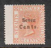 [No. 14 & 18 Surcharged, type H1]