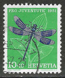 [Pro Juventute - The 50th Anniversary of the Death of Johanna Spyri - Insects, Typ VI]