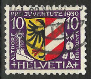 [Pro Juventute - Coat of Arms - Jeremias Gotthelf, Typ JD]