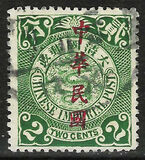 [Overprinted "Republic of China" in Regular-Writing Characters, type AA2]