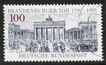 [The 200th Anniversary of the Brandenburger Tor, type AVP]