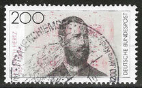 [The 100th Anniversary of the Death of Heinrich Hertz, Physicist, type BEA]