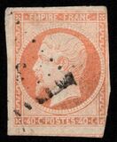 [Emperor Napoléon III - Inscription: "EMPIRE FRANC", प्रकार C7]