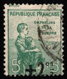 [Charity Stamps Issued 1917 Overprinted, type AD1]
