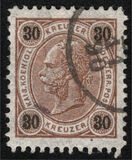 [Emperor Franz Josef I, 1830-1916 - Granite Paper. Numerals in Black, type N9]
