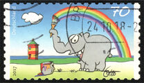 [Greetings Stamp - Comics, type DGA]