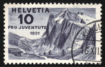 [Pro Juventute - Landscapes - Alexander Vinet, type JI]