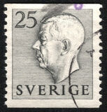 [King Gustaf VI Adolf of Sweden - New Engravement with Imprint, タイプ DB27]