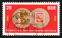 [The 25th Anniversary of the Free German Trade Union, type ATE]