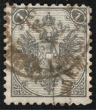 [Eagle - Lithographed. All 3 Eaglets on Right Side of Escutcheon are Blank, प्रकार AAA1]