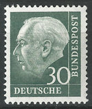 [Serie básica. Presidente Dr. Thedore Heuss. 2 C., tipo DB]