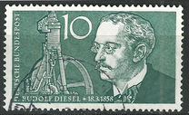 [The 100th Anniversary of the Birth of Rudolf Diesel, 1858-1913, Tip DT]