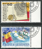 [The 275th Anniversary of the Kingdom of Liechtenstein & The 100th Anniversary of the International Olympic Committee, IOC, type ALU]