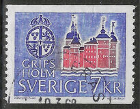 [Mountain Scenery and Uppsala Cathedral, type GU]