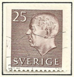 [King Gustaf VI Adolf of Sweden - New Values, type FA13]