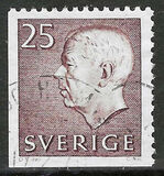 [King Gustaf VI Adolf of Sweden - New Values, type FA13]