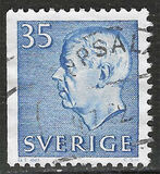 [King Gustaf VI Adolf of Sweden & Tree Crowns - New Colors and Values, Вид FA60]