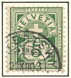 [Helvetia - Cross & Shield - Fiber Paper, प्रकार L3]