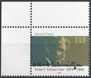 [The 125th Anniversary of the Birth of Albert Schweitzer, 1875-1965, प्रकार BSR]