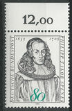 [The 350th Anniversary of the Birth of Philipp Jakob Spener, Theologian, тип ALV]