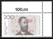 [The 100th Anniversary of the Death of Heinrich Hertz, Physicist, type BEA]