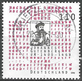 [The 600th Anniversary of the Birth of Johannes Gutenberg, 1397-1468, タイプ BSZ]