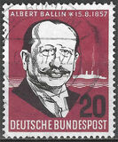 [The 100th Anniversary of the Birth of Albert Ballin, típus DC]