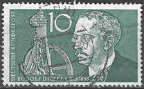 [The 100th Anniversary of the Birth of Rudolf Diesel, 1858-1913, Tip DT]
