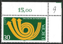 [EUROPA Stamps, Typ UO]