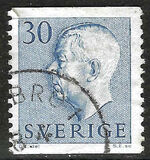 [King Gustaf VI Adolf of Sweden - Without Imprint, tip DB8]